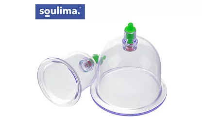 Set de cupe chinezești pentru ventuze fără foc – 12 bucăți