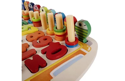 Puzzles din lemn pentru copii – clasificator de forme