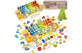 Puzzles din lemn pentru copii – clasificator de forme