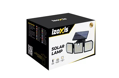 Lampa solară 167 LED, 500 lm cu telecomandă