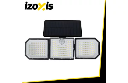 Lampa solară 167 LED, 500 lm cu telecomandă