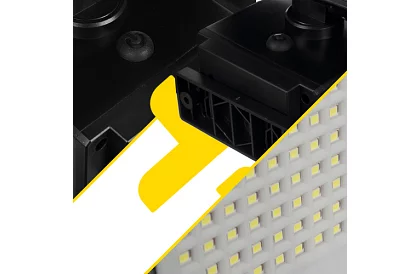 Lampa solară 167 LED, 500 lm cu telecomandă