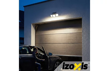 Lampa solară 167 LED, 500 lm cu telecomandă