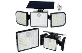 Lampa solară 167 LED, 500 lm cu telecomandă