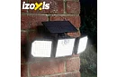 Lampa solară 167 LED, 500 lm cu telecomandă