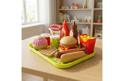 Set de copii pentru gustări rapide - Fast food