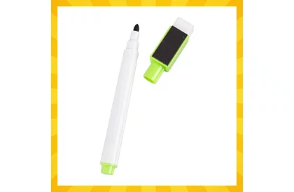 Tablă magnetică dublă - 108 bucăți de accesorii