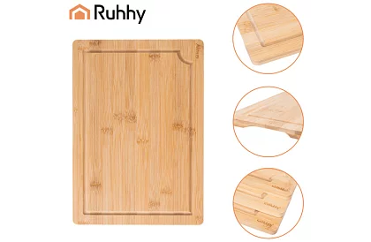 Set de tăvițe din bambus cu suport