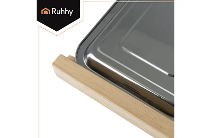 Placă de bambus cu recipiente retractabile