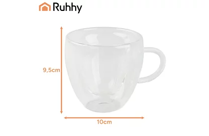 Cana inimii 240 ml - sticlă termică