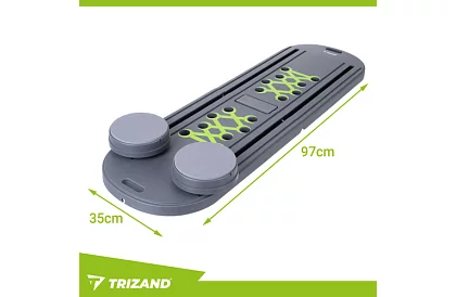 Placă multifuncțională cu prinderi pentru exerciții de pilates și yoga