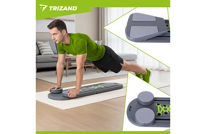 Placă multifuncțională cu prinderi pentru exerciții de pilates și yoga