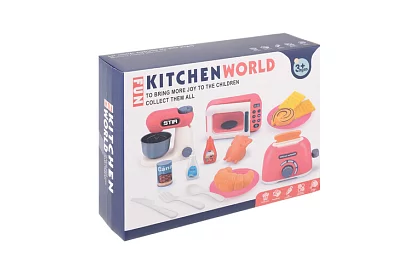 Set de bucătărie pentru copii cu aparate + accesorii