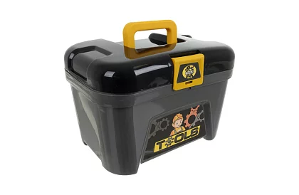 Atelier pentru copii 3 în 1, cărucior cu unelte - 59 de piese