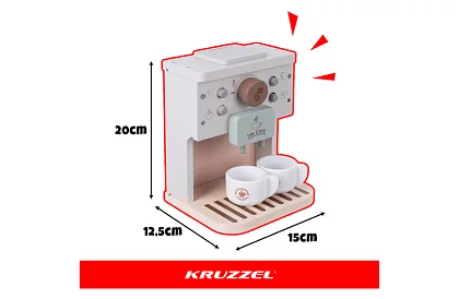 Cafetieră din lemn cu accesorii