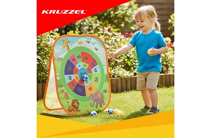 Joc de abilități – aruncare la țintă 2în1