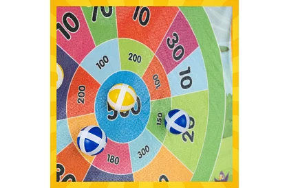 Joc de abilități – aruncare la țintă 2în1