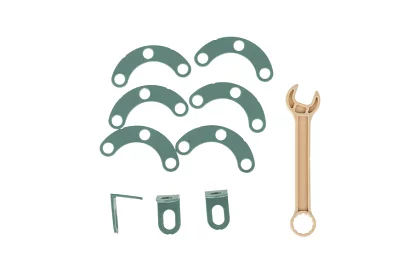 Set de construcție 3D cu șuruburi spațial - 161 de piese în set