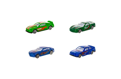 Set de mașinu metalice 1:64 – 16 bucăți