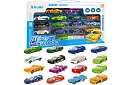 Set de mașinu metalice 1:64 – 16 bucăți