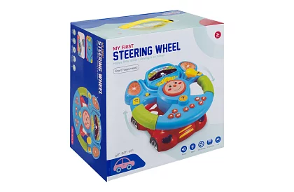 Volan muzical interactiv cu efecte LED – pentru copii 3+