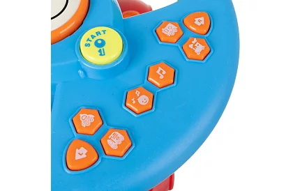 Volan muzical interactiv cu efecte LED – pentru copii 3+