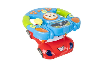 Volan muzical interactiv cu efecte LED – pentru copii 3+