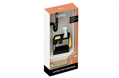 Organizator sub chiuvetă – negru