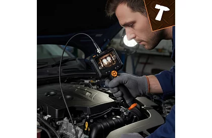 Cameră de inspecție endoscopică wireless 5m, IP67, Full HD