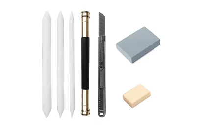 Set profesional de schițe în husă