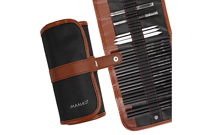 Set profesional de schițe în husă