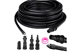 Hose de înaltă presiune pentru curățarea conductelor și suprafețelor – 20 de metri