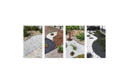 Bordură invizibilă 4 cm x 10 m - Margine de grădină neagră + 20 de țăruși