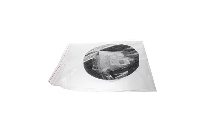 Bordură invizibilă 4 cm x 10 m - Margine de grădină neagră + 20 de țăruși