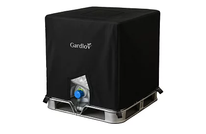 Husă pentru rezervor IBC de apă de 1000 litri - capac împotriva algelor