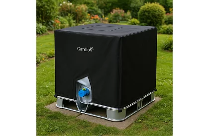 Husă pentru rezervor IBC de apă de 1000 litri - capac împotriva algelor