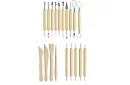 Set de unelte pentru sculptură și modelare – 40 de piese în husă