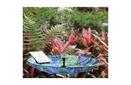 Fontană solară pentru iaz – pompă de filtrare pentru grădină