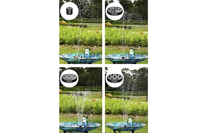 Fontană solară pentru iaz – pompă de filtrare pentru grădină