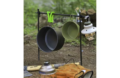 Set de vase pentru camping - 18 bucăți