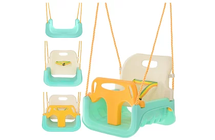 Leagăna colorată pentru copii 3 în 1 - până la 30 kg