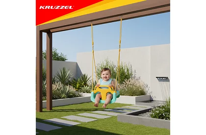 Leagăna colorată pentru copii 3 în 1 - până la 30 kg