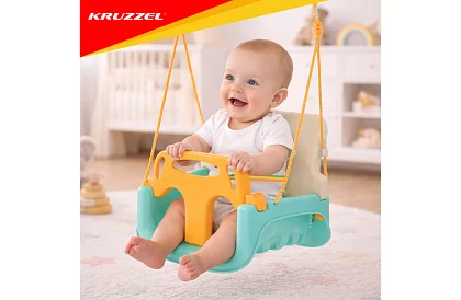 Leagăna colorată pentru copii 3 în 1 - până la 30 kg