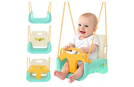 Leagăna colorată pentru copii 3 în 1 - până la 30 kg