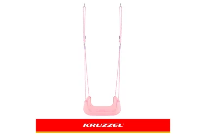 Leagăna colorată pentru copii 3 în 1 - până la 30 kg - roz-verde