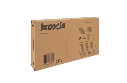 Lampa de podea LED dimabilă 180 cm – neagră cu telecomandă