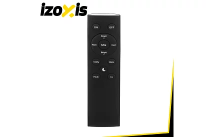 Lampa de podea LED dimabilă 180 cm – neagră cu telecomandă