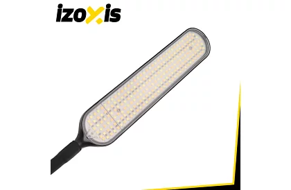 Lampa de podea LED dimabilă 180 cm – neagră cu telecomandă