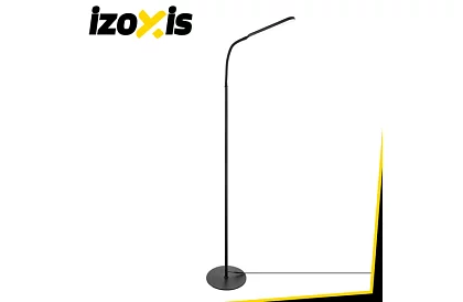 Lampa de podea LED dimabilă 180 cm – neagră cu telecomandă