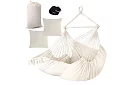 Scaun suspendat de grădină BOHO 2 în 1 – bej